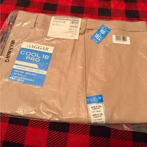 Haggar Cool 18 Pro Khaki Chinos